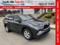 Magnetic Gray Metallic 2023 Toyota Highlander Hybrid LE