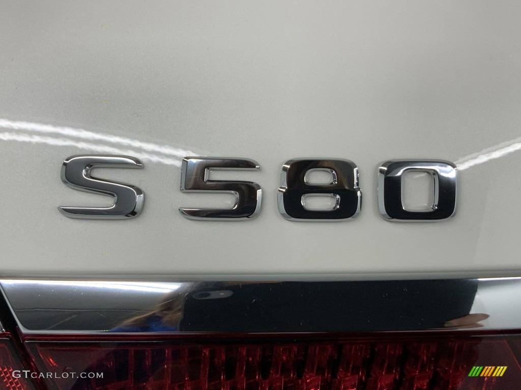 2021 S 580 4Matic Sedan - designo Diamond White Metallic / Black photo #11