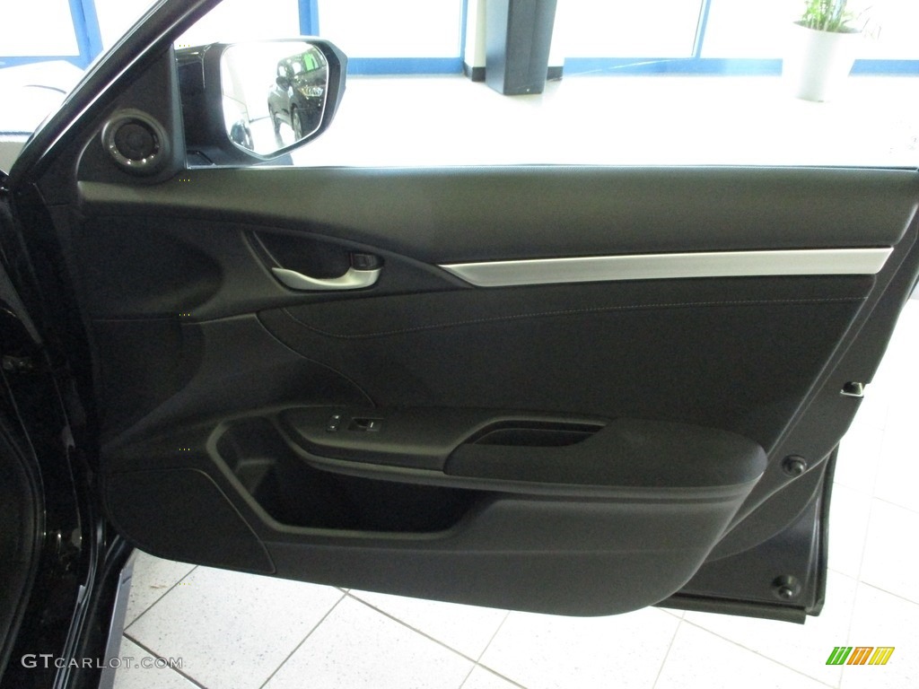 2020 Civic EX Sedan - Crystal Black Pearl / Black photo #14