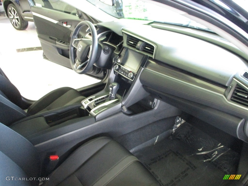 2020 Civic EX Sedan - Crystal Black Pearl / Black photo #15