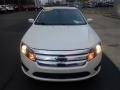 2012 White Platinum Tri-Coat Ford Fusion SEL  photo #7