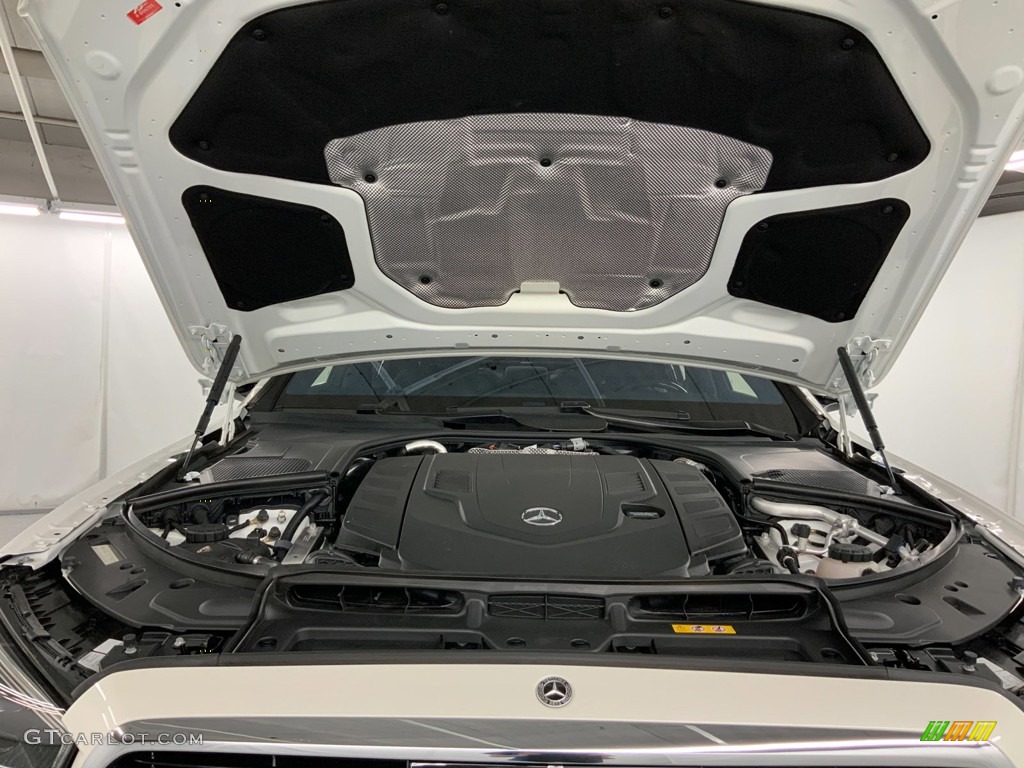 2021 S 580 4Matic Sedan - designo Diamond White Metallic / Black photo #17