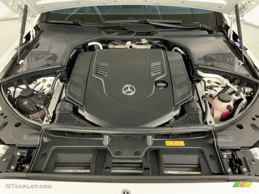 2021 S 580 4Matic Sedan - designo Diamond White Metallic / Black photo #18