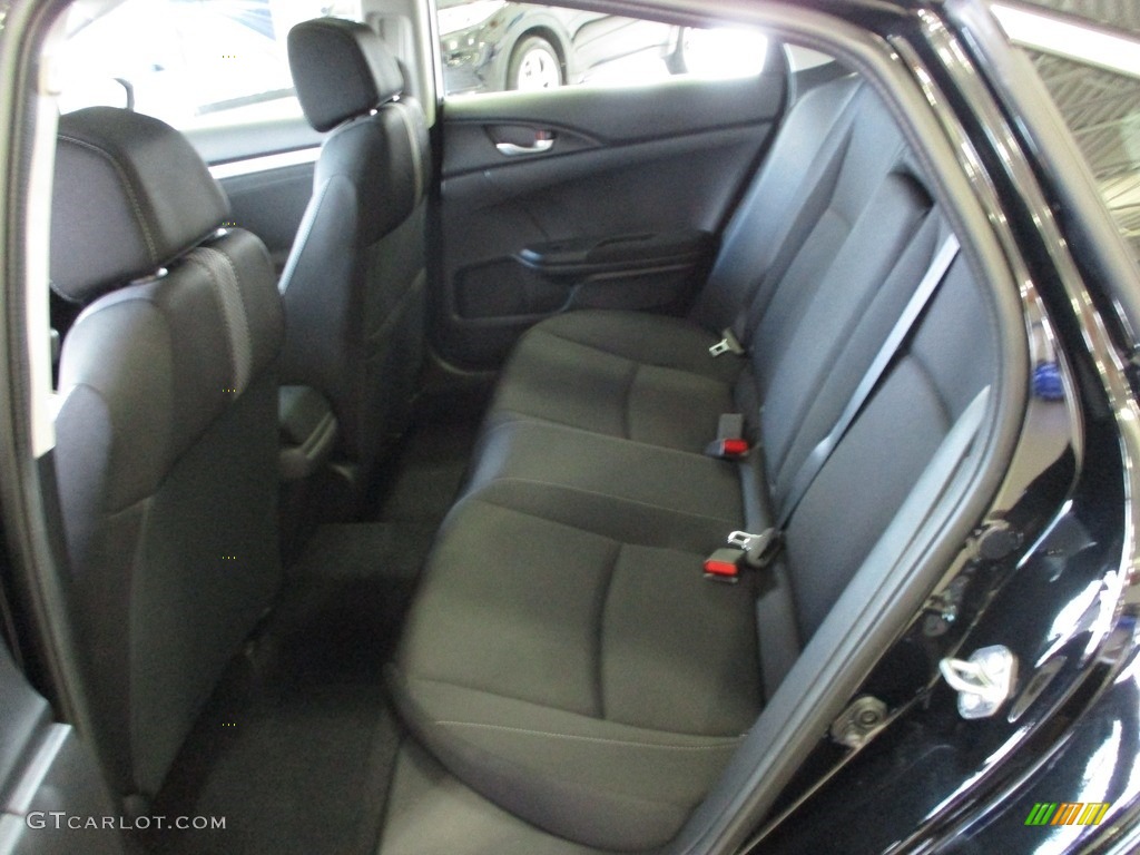 2020 Civic EX Sedan - Crystal Black Pearl / Black photo #24