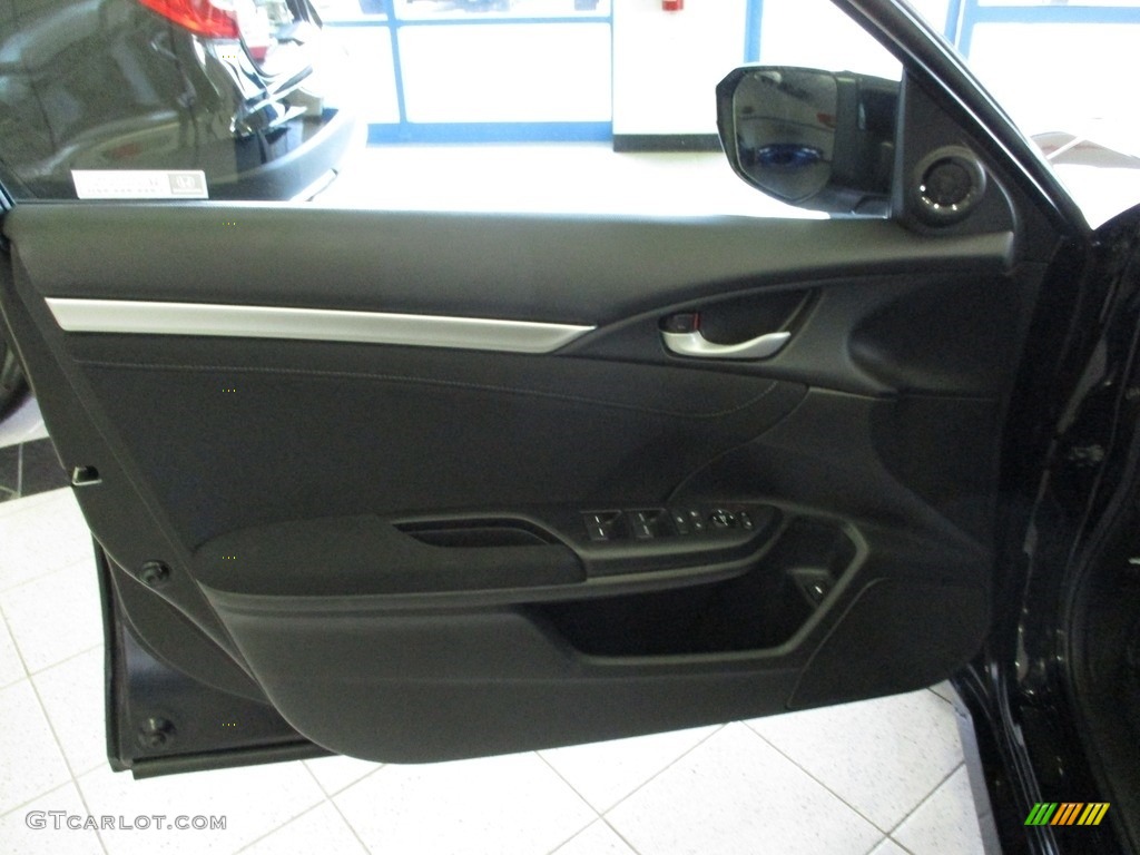 2020 Civic EX Sedan - Crystal Black Pearl / Black photo #25