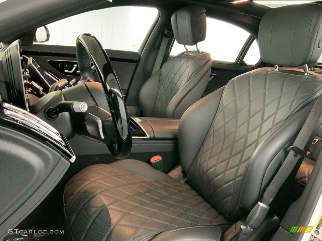 2021 S 580 4Matic Sedan - designo Diamond White Metallic / Black photo #22