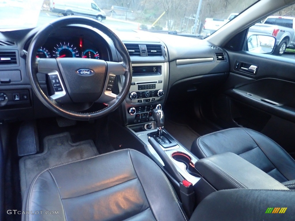 2012 Fusion SEL - White Platinum Tri-Coat / Charcoal Black photo #18