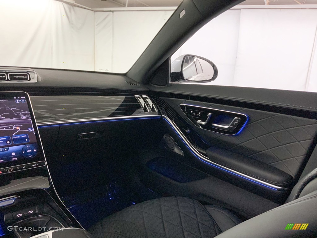 2021 S 580 4Matic Sedan - designo Diamond White Metallic / Black photo #27
