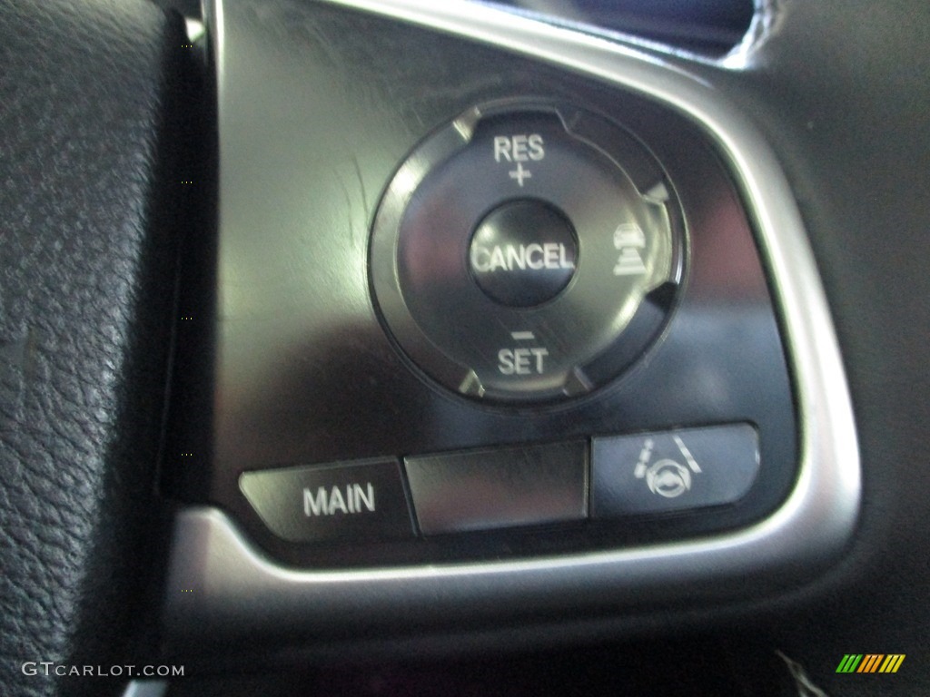 2020 Civic EX Sedan - Crystal Black Pearl / Black photo #32