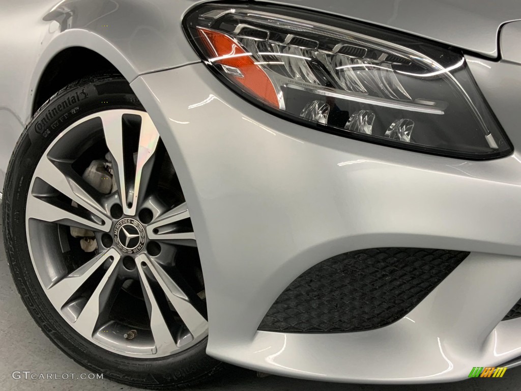 2020 C 300 Sedan - Iridium Silver Metallic / Black photo #3