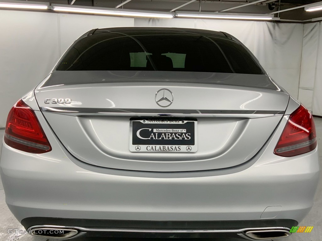 2020 C 300 Sedan - Iridium Silver Metallic / Black photo #7