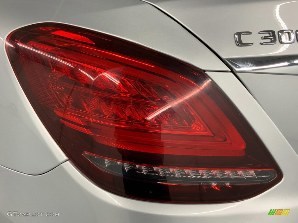2020 C 300 Sedan - Iridium Silver Metallic / Black photo #12
