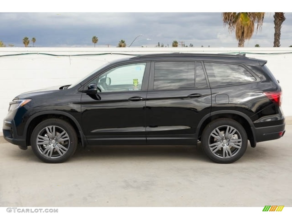 Crystal Black Pearl 2022 Honda Pilot Sport Exterior Photo #145250211