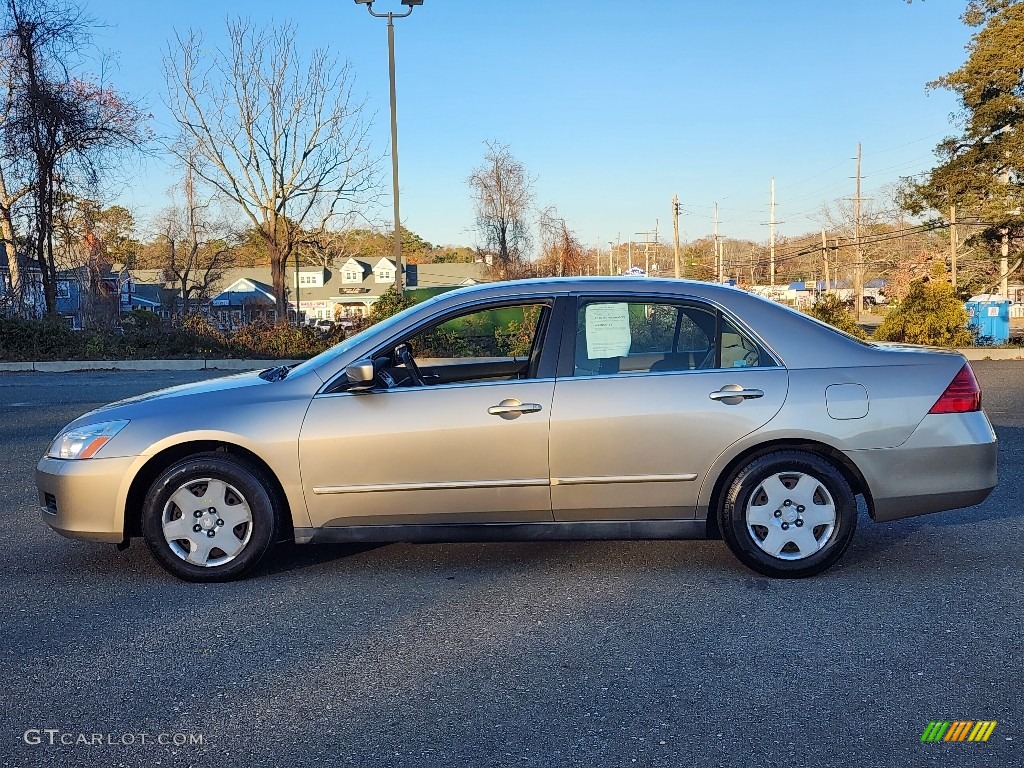 2006 Accord LX Sedan - Desert Mist Metallic / Ivory photo #4