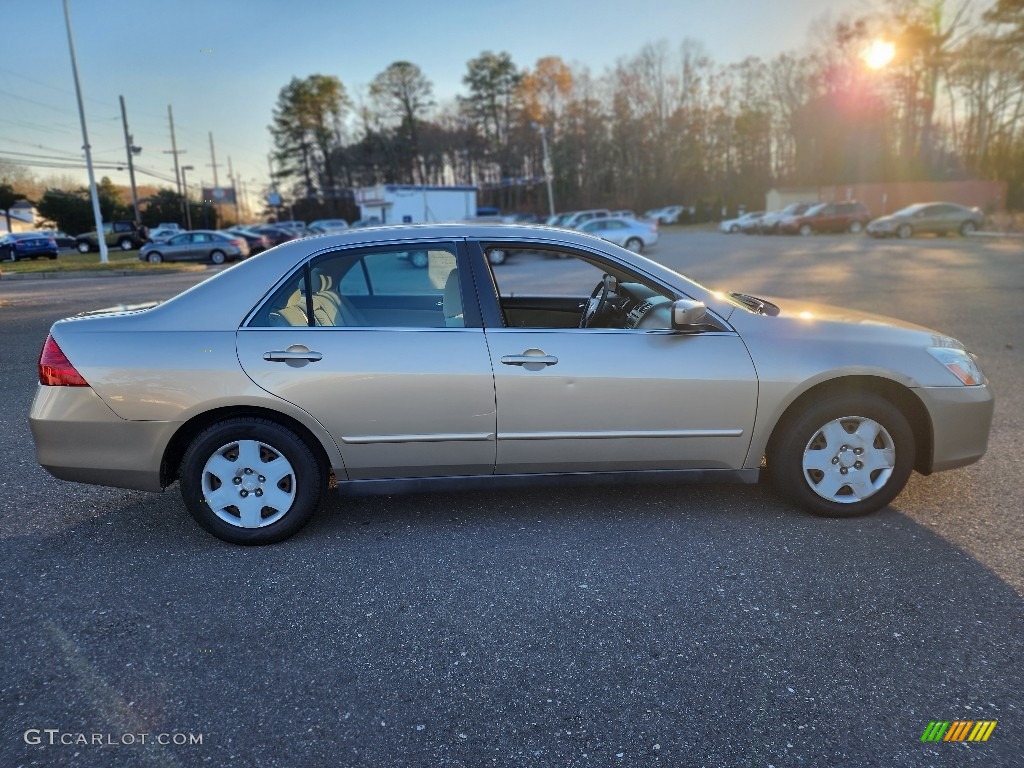 2006 Accord LX Sedan - Desert Mist Metallic / Ivory photo #8
