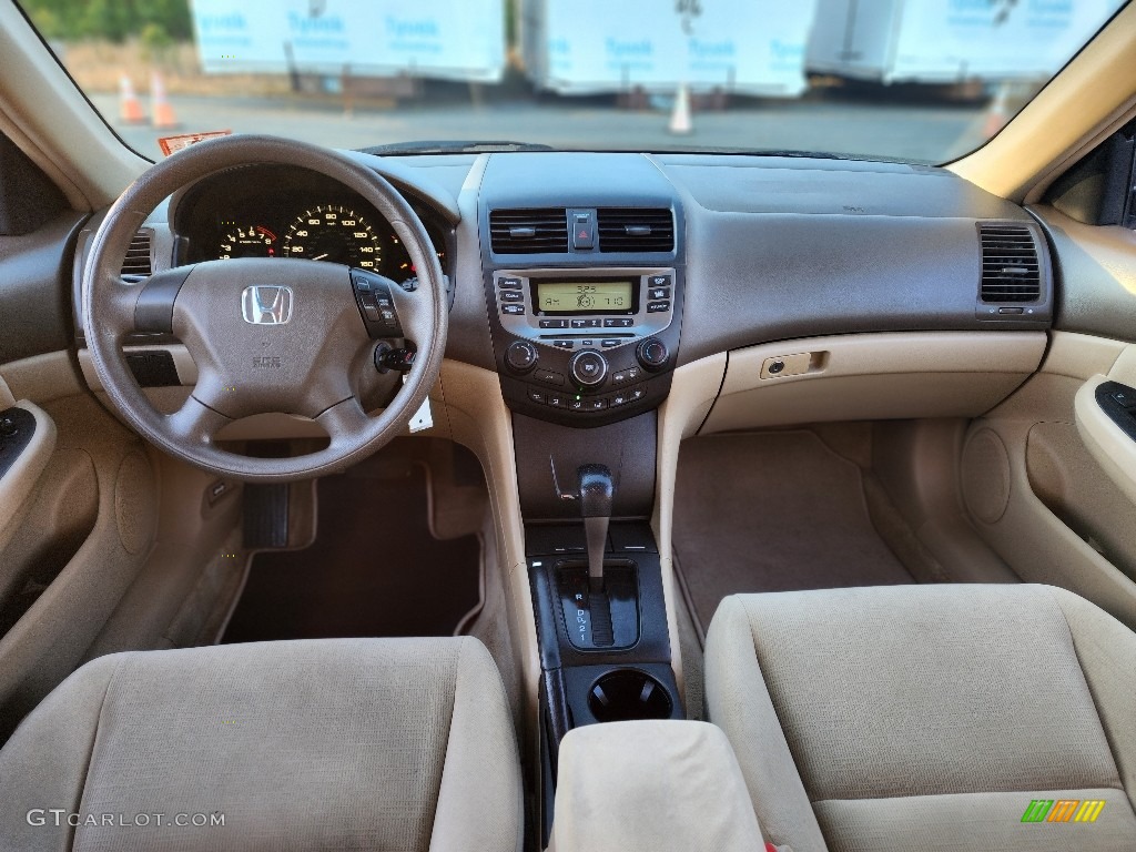 2006 Accord LX Sedan - Desert Mist Metallic / Ivory photo #18