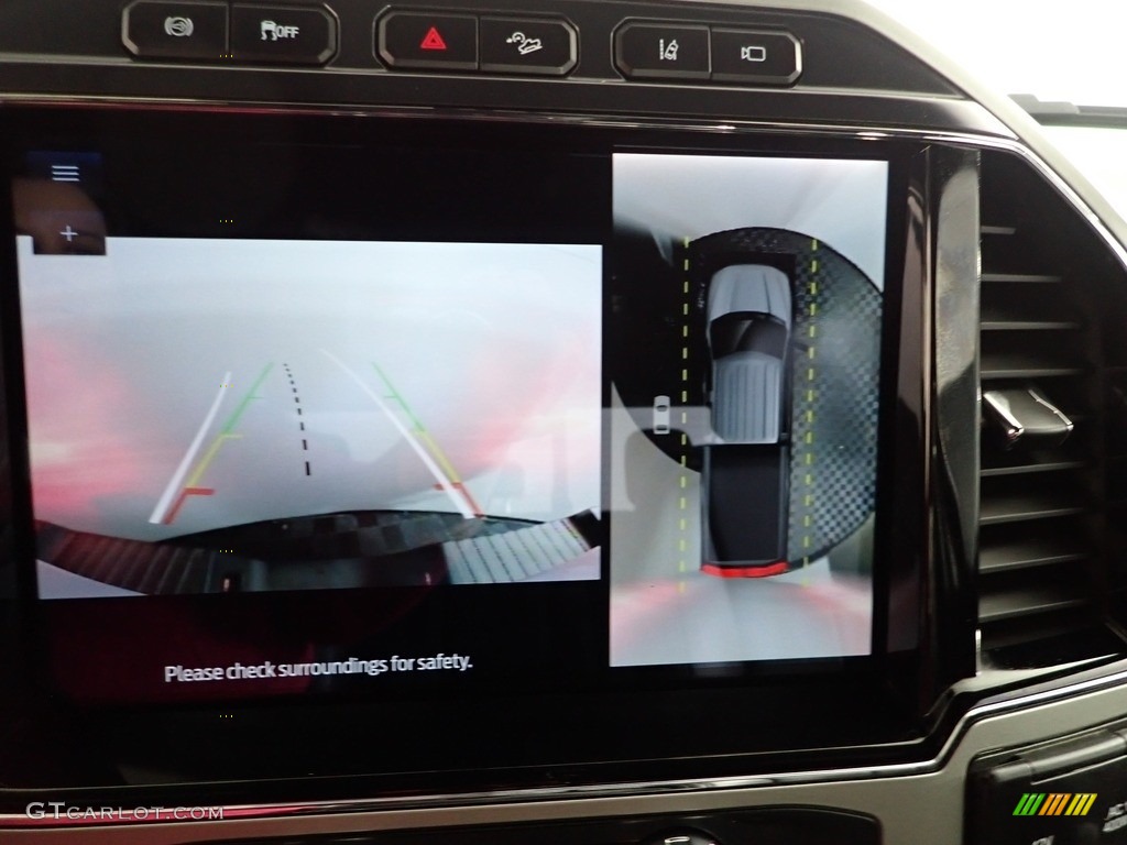 2022 F350 Super Duty Lariat Crew Cab 4x4 - Antimatter Blue / Black Onyx photo #3