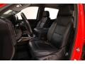 Jet Black Front Seat Photo for 2021 Chevrolet Silverado 1500 #145251141