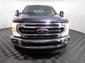 2022 Antimatter Blue Ford F350 Super Duty Lariat Crew Cab 4x4  photo #6