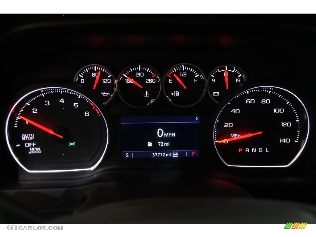2021 Chevrolet Silverado 1500 LT Trail Boss Crew Cab 4x4 Gauges Photo #145251216