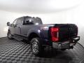 2022 Antimatter Blue Ford F350 Super Duty Lariat Crew Cab 4x4  photo #8