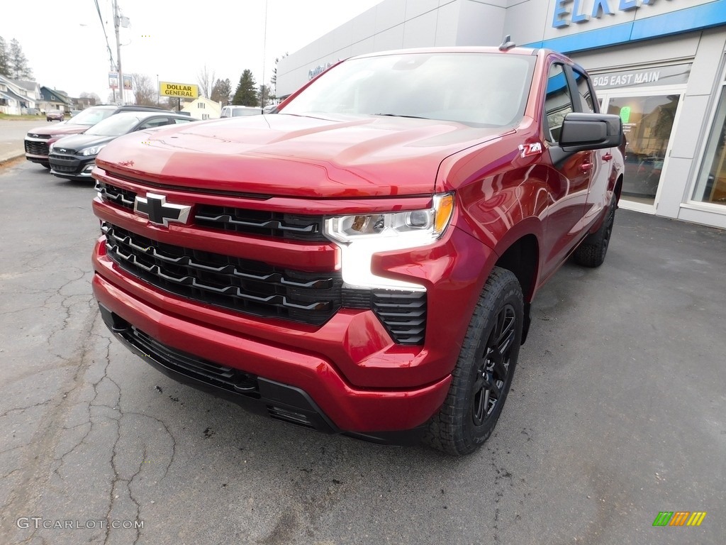 2023 Silverado 1500 RST Crew Cab 4x4 - Radiant Red Tintcoat / Jet Black photo #2