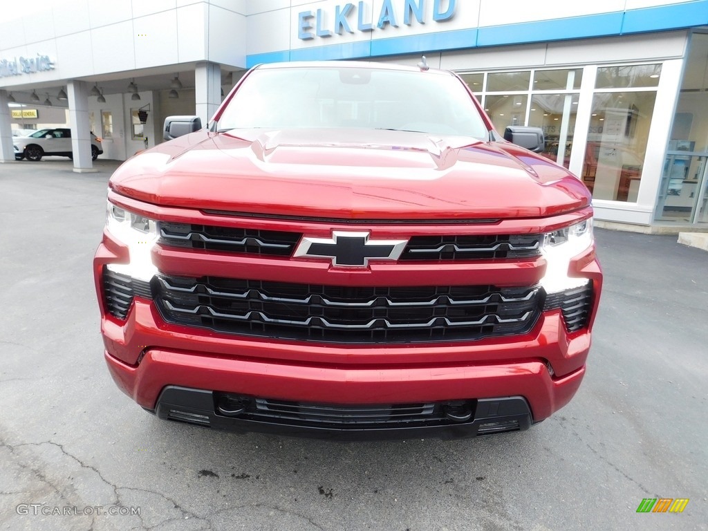 2023 Silverado 1500 RST Crew Cab 4x4 - Radiant Red Tintcoat / Jet Black photo #3