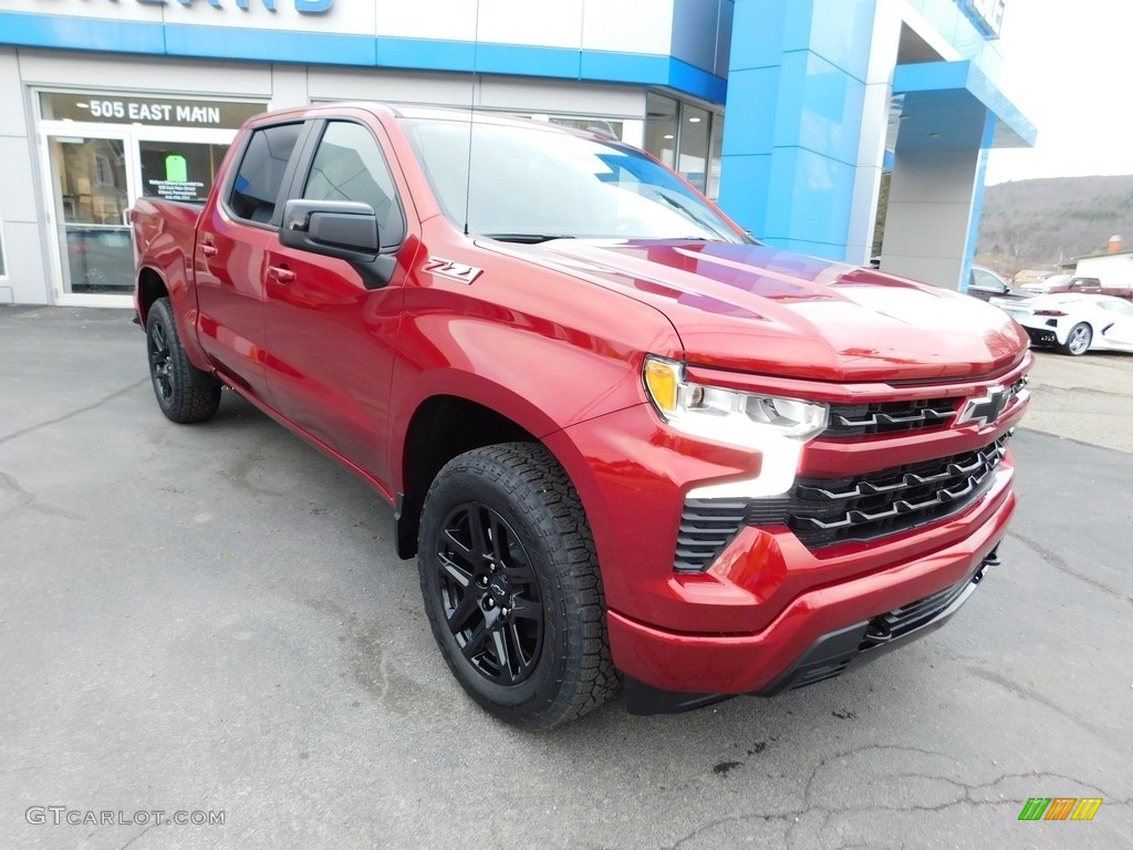 2023 Silverado 1500 RST Crew Cab 4x4 - Radiant Red Tintcoat / Jet Black photo #4