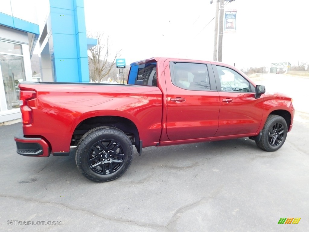 2023 Silverado 1500 RST Crew Cab 4x4 - Radiant Red Tintcoat / Jet Black photo #7