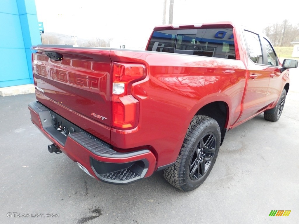 2023 Silverado 1500 RST Crew Cab 4x4 - Radiant Red Tintcoat / Jet Black photo #8