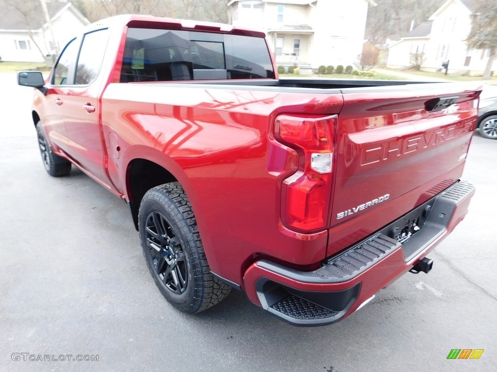 2023 Silverado 1500 RST Crew Cab 4x4 - Radiant Red Tintcoat / Jet Black photo #10