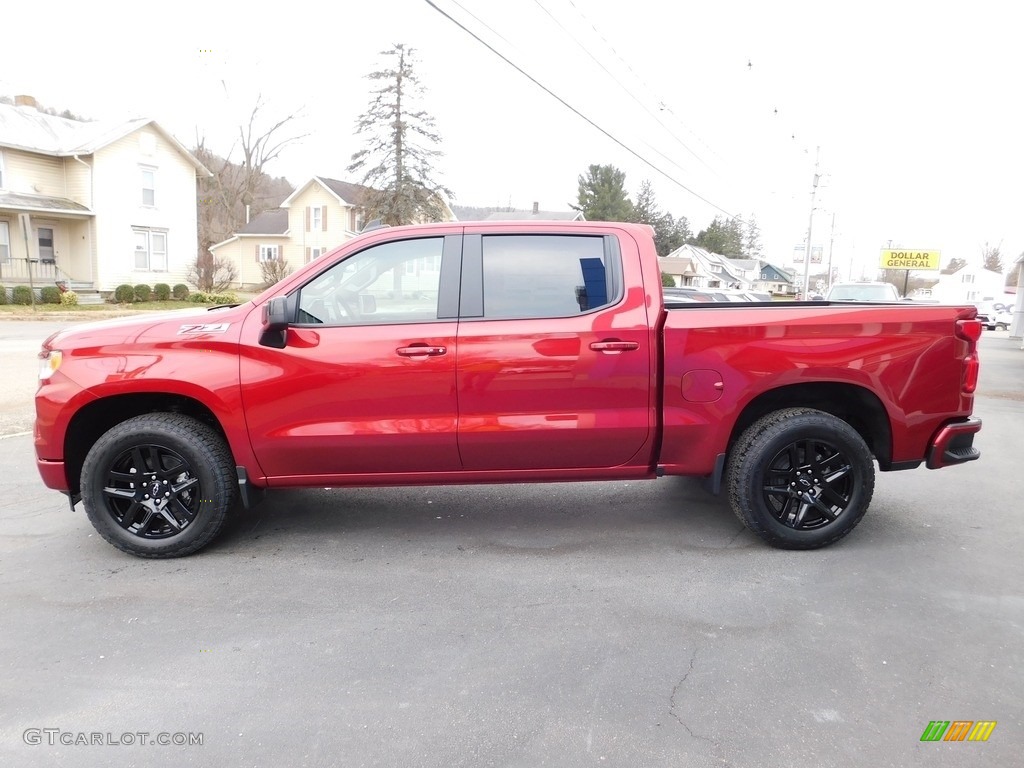 2023 Silverado 1500 RST Crew Cab 4x4 - Radiant Red Tintcoat / Jet Black photo #12