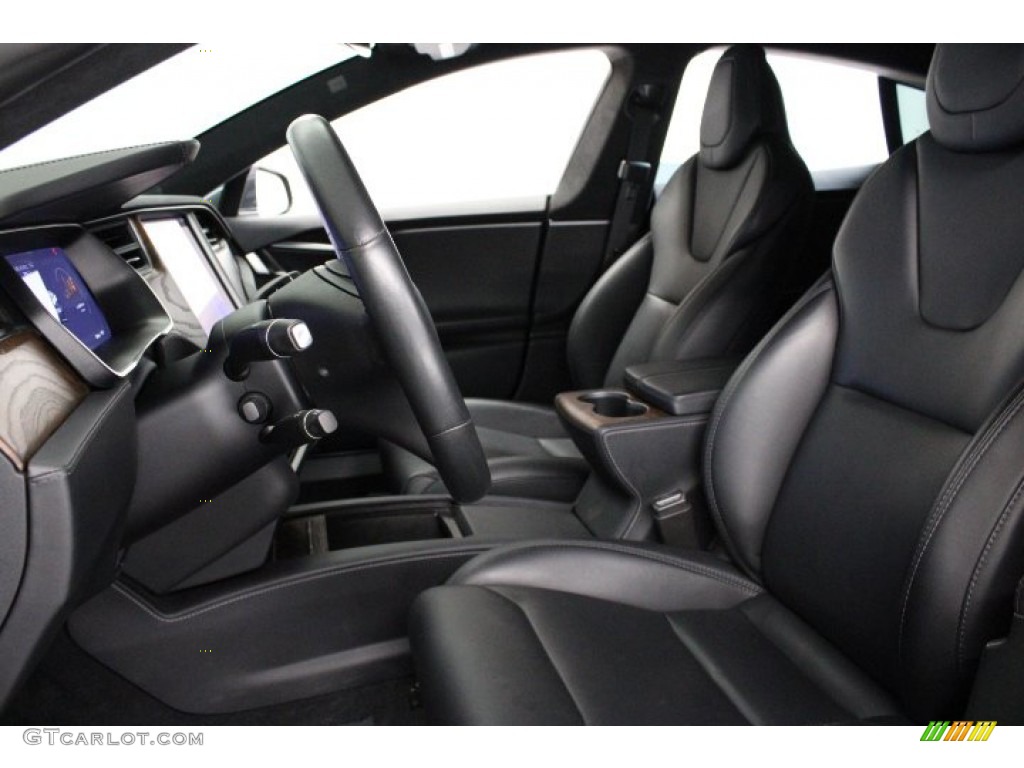 Black Interior 2019 Tesla Model S 75D Photo #145251864