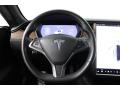 Black 2019 Tesla Model S 75D Steering Wheel
