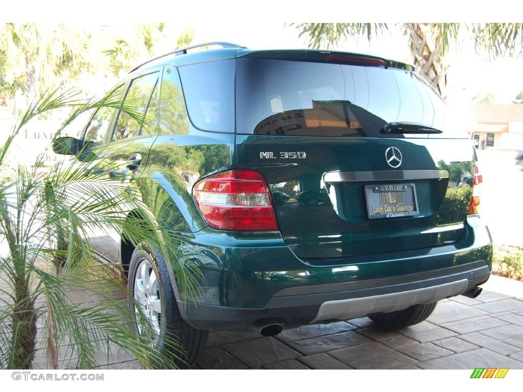 2006 ML 350 4Matic - Everest Green Metallic / Macadamia photo #17