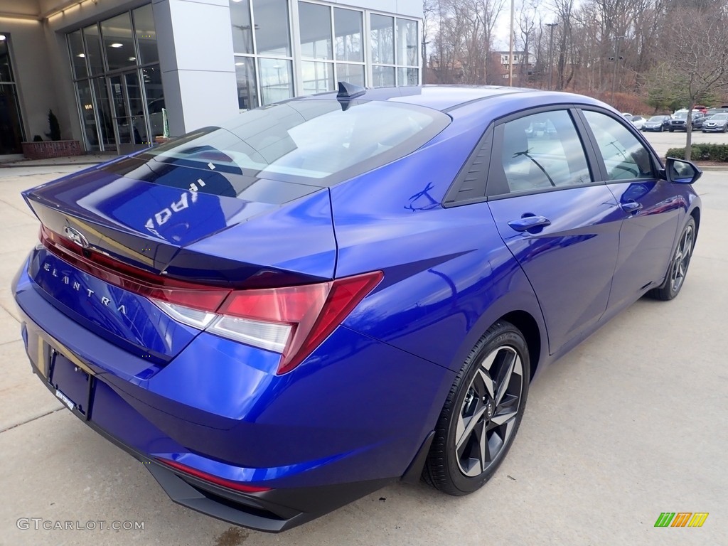 2023 Elantra SEL - Intense Blue / Medium Gray photo #2