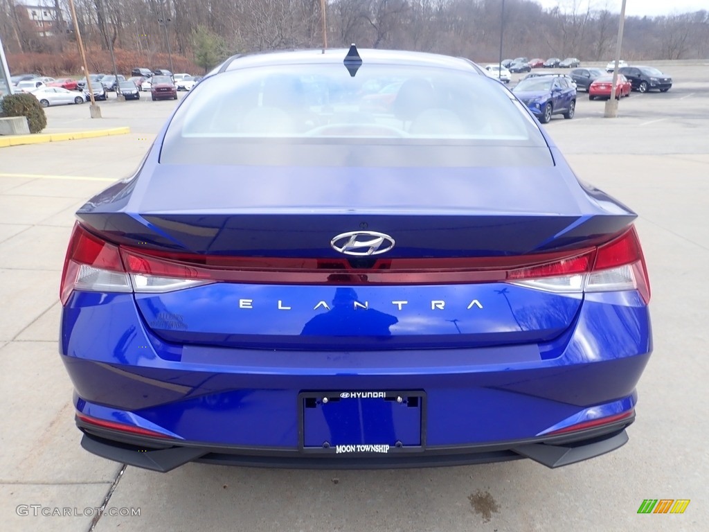 2023 Elantra SEL - Intense Blue / Medium Gray photo #3