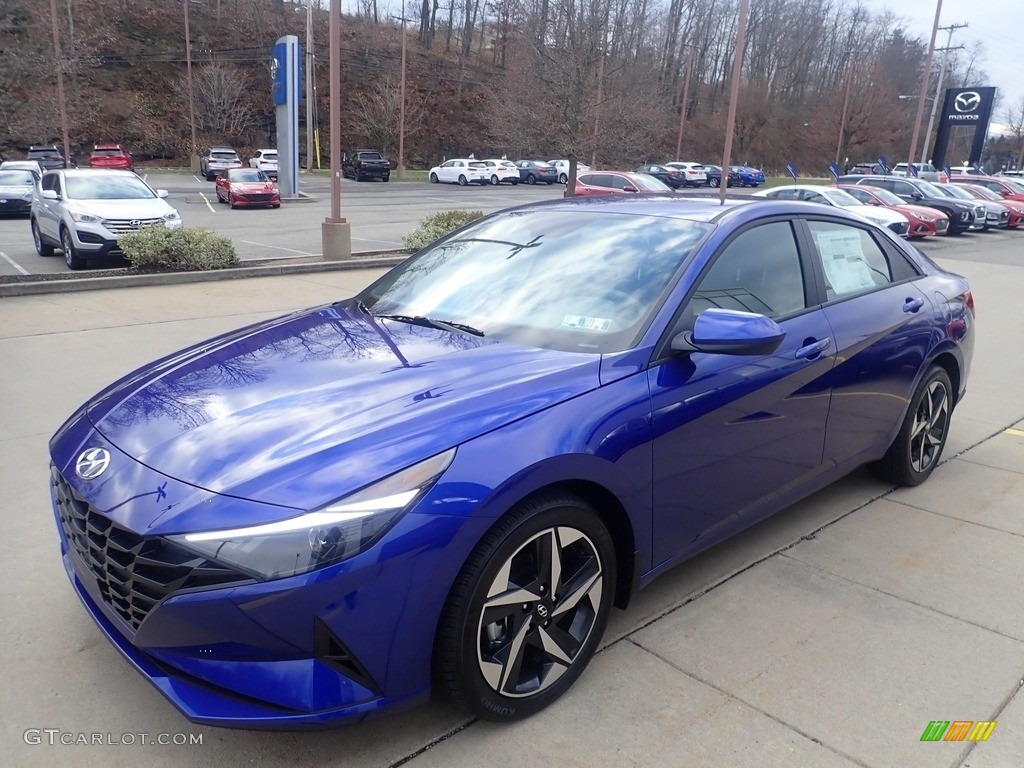 2023 Elantra SEL - Intense Blue / Medium Gray photo #7