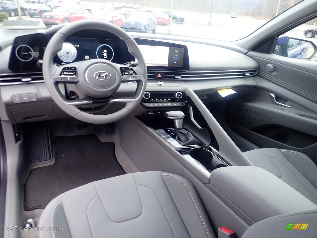 2023 Elantra SEL - Intense Blue / Medium Gray photo #13