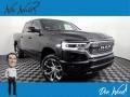 2022 Diamond Black Crystal Pearl Ram 1500 Limited Crew Cab 4x4  photo #1