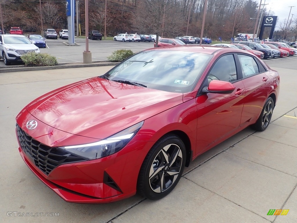 Scarlet Red Pearl 2023 Hyundai Elantra SEL Exterior Photo #145253016