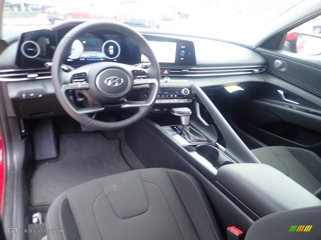 2023 Elantra SEL - Scarlet Red Pearl / Black photo #13