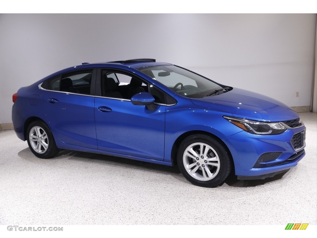 2016 Cruze LT Sedan - Kinetic Blue Metallic / Jet Black photo #1
