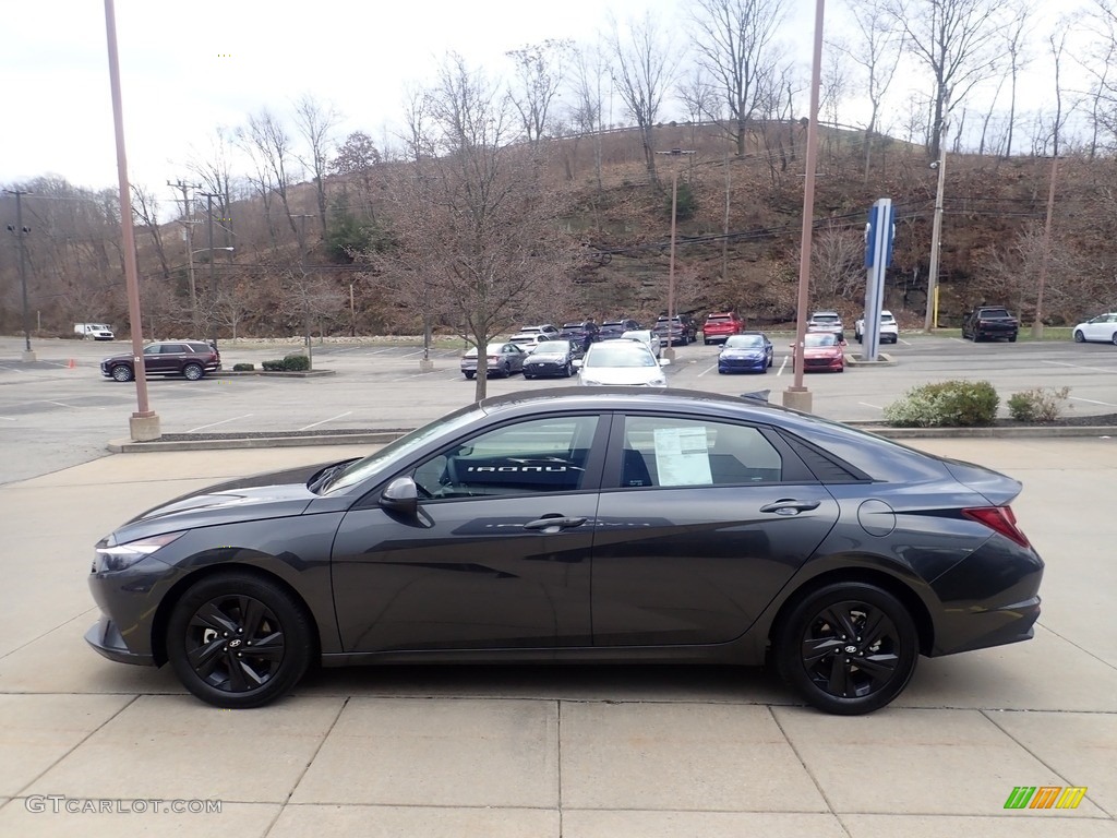2023 Elantra SEL - Portofino Gray / Black photo #6
