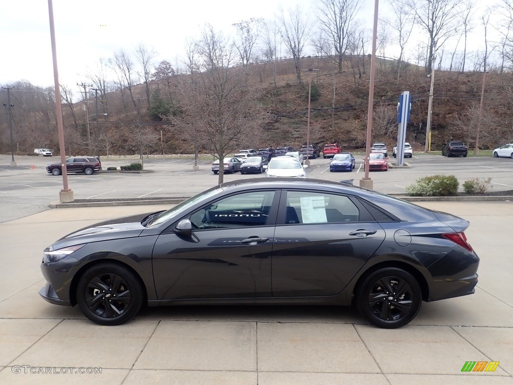 2023 Elantra SEL - Portofino Gray / Black photo #6