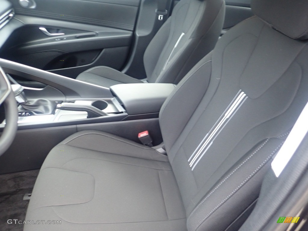 2023 Elantra SEL - Portofino Gray / Black photo #11