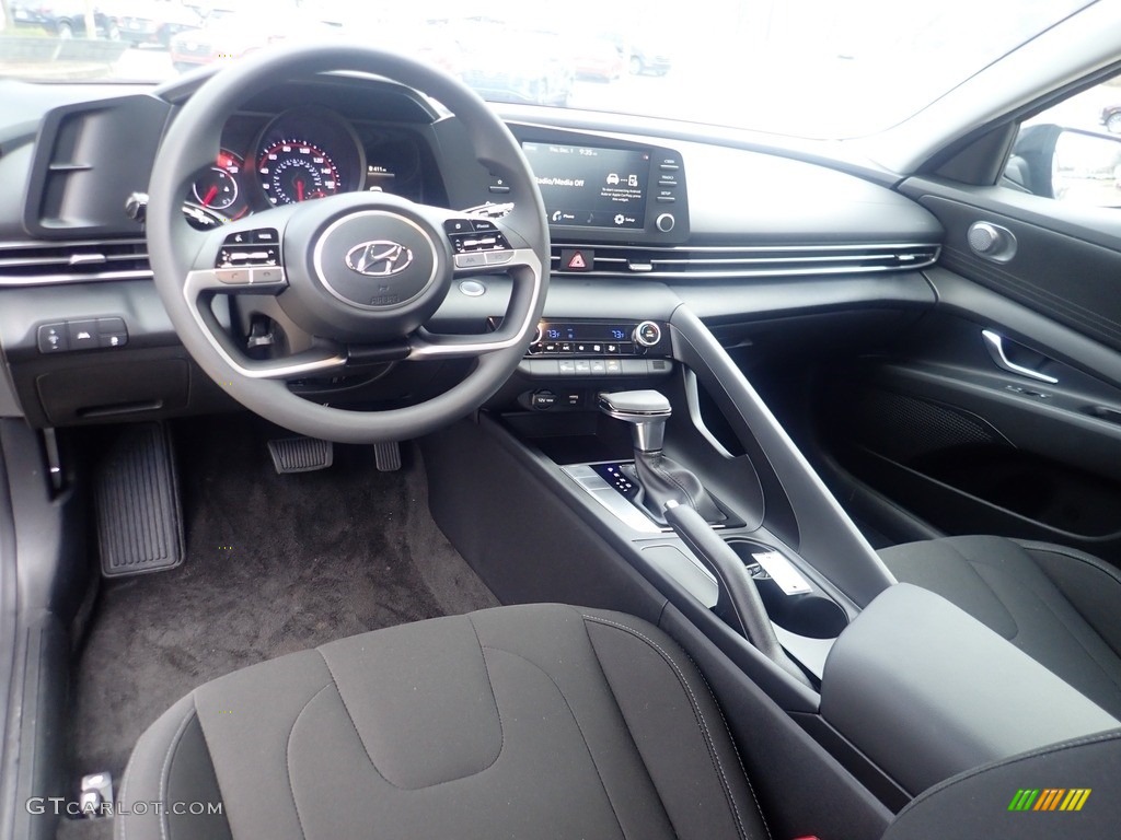 2023 Elantra SEL - Portofino Gray / Black photo #13