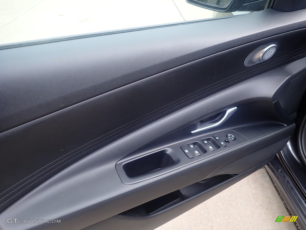 2023 Elantra SEL - Portofino Gray / Black photo #14