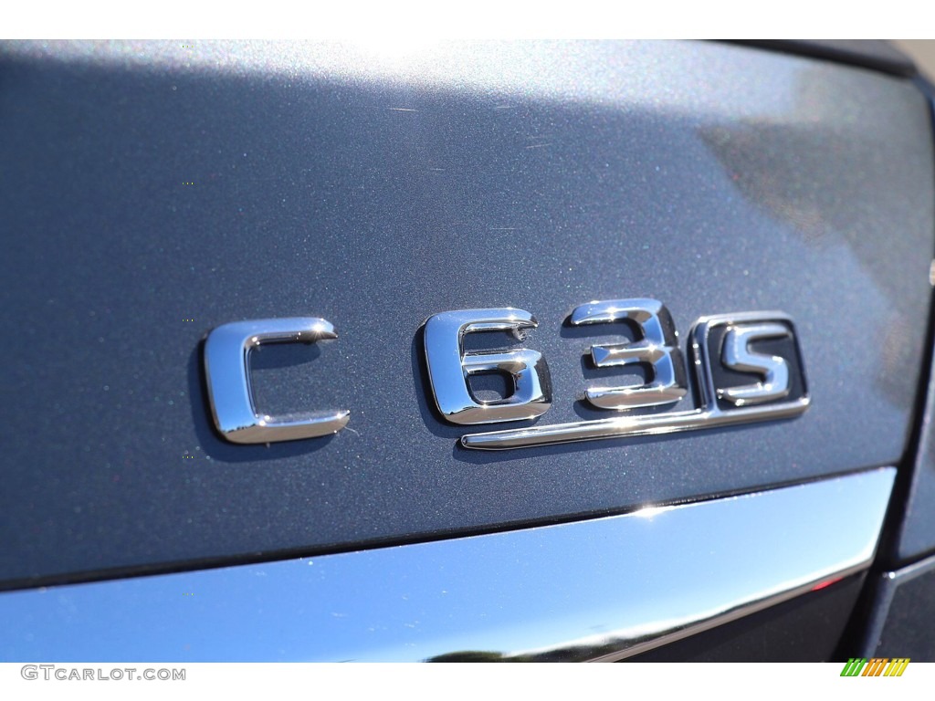 2016 C 63 AMG Sedan - Steel Grey Metallic / Black photo #7