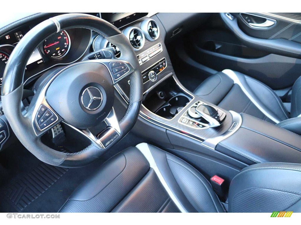 2016 C 63 AMG Sedan - Steel Grey Metallic / Black photo #12